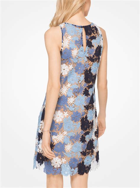 michael kors mod floral lace dress|michael kors shift dress.